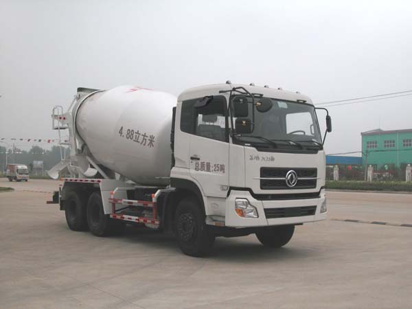 华威驰乐牌SGZ5250GJBDFLA4型混凝土搅拌运输车