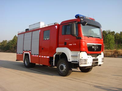 永强奥林宝牌RY5131TXFHJ100A型化学事故抢险救援消防车
