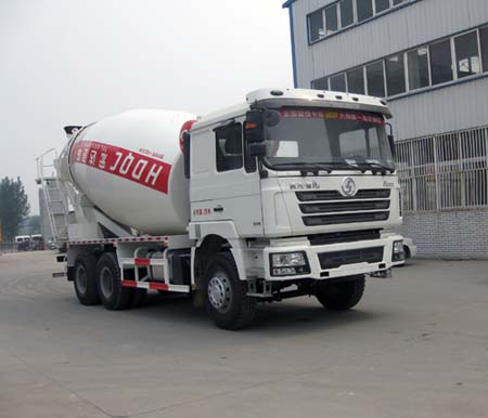 银盾牌JYC5250GJBSX5型混凝土搅拌运输车