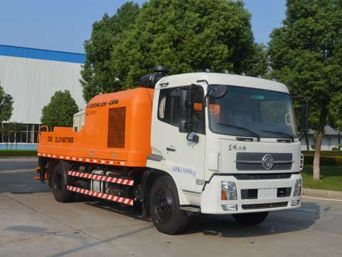 中联牌ZLJ5140THBE型车载式混凝土泵车