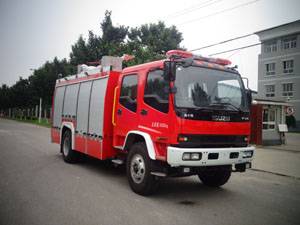 中卓时代牌ZXF5160GXFPM60/A型泡沫消防车