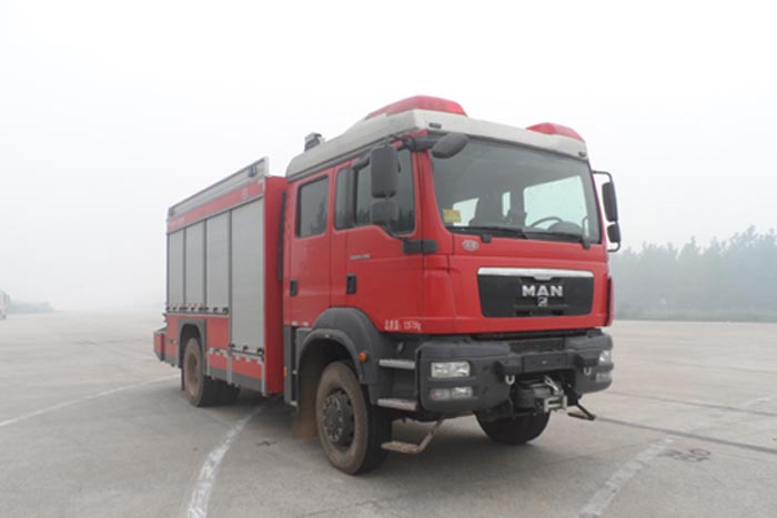 川消牌SXF5130TXFJY180/M型抢险救援消防车