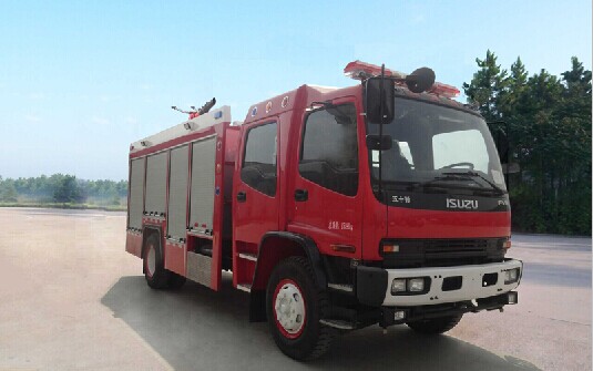 银河牌BX5160GXFPM60/W4型泡沫消防车