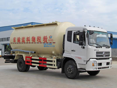 程力威牌CLW5160GFLD4型低密度粉粒物料运输车