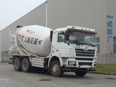陕汽牌SX5258GJBDT434TL型混凝土搅拌运输车
