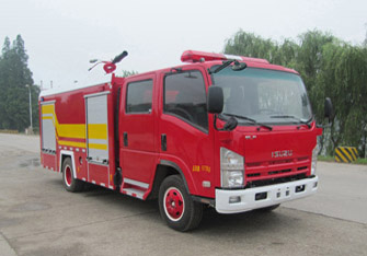 汉江牌HXF5101GXFPM30型泡沫消防车