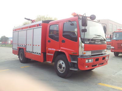 天河牌LLX5174GXFPM50/L型泡沫消防车