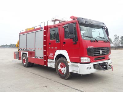 天河牌LLX5164TXFJY90/H型抢险救援消防车