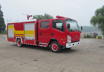 汉江牌HXF5101GXFSG30型水罐消防车