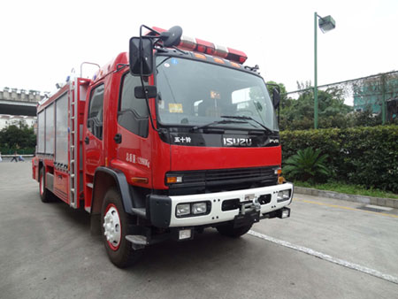 银河牌BX5130TXFJY180/W4型抢险救援消防车