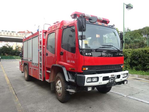 银河牌BX5120TXFJY162/W4型抢险救援消防车