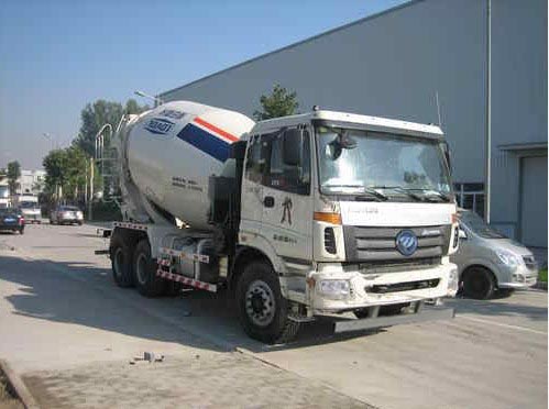欧曼牌BJ5257GJB-XA型混凝土搅拌运输车