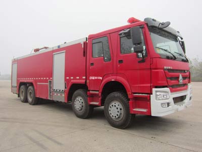 天河牌LLX5394GXFPM210/H型泡沫消防车